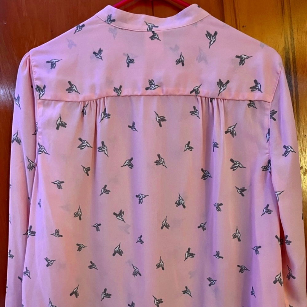 Faded glory button down blouse